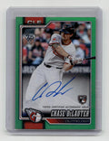2026 Topps #458 Chase DeLauter Flagship Real One Autographs Green Foil #/99