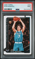 2025 Topps #204 Kon Knueppel PSA 9