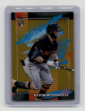 2026 Finest #147 Kevin McGonigle Gold Refractors #/50