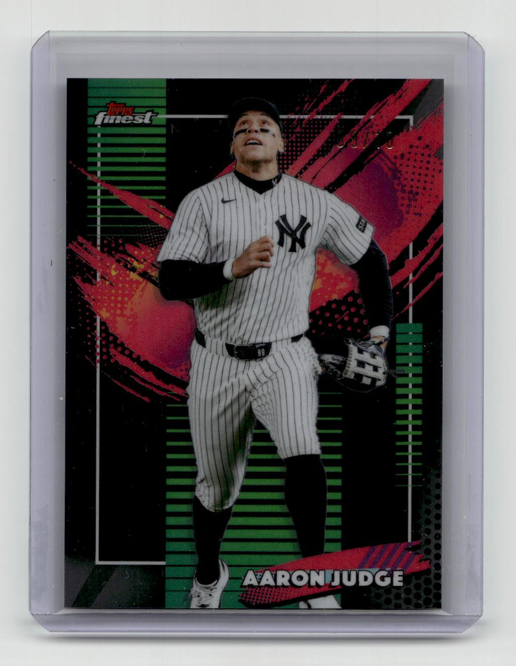 2026 Finest #299 Aaron Judge Black Refractors #/10