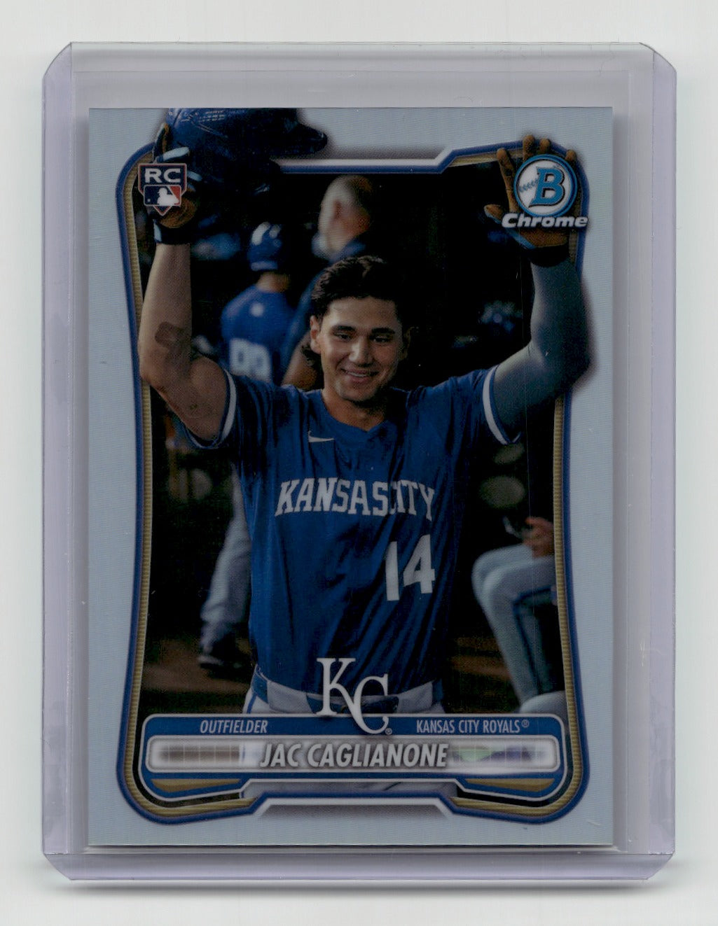 2026 Bowman Chrome #79 Jac Caglianone Image Variation