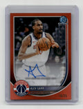 2025-26 Bowman #BCA-AS Alex Sarr Chrome Autographs Orange Refractor #/25
