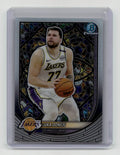 2025-26 Bowman #NBE-10 Luka Dončić Etched In Glass Variations